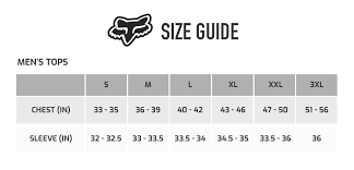 24 factual dirt bike jersey size chart