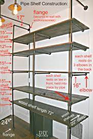 For my project i chose 10 1/2 in flanges. Tips For Making A Diy Industrial Pipe Shelving Unit Page 2 Of 2 Diy Show Off Diy Decorating And Home Improvement Blogdiy Show Off Diy Decorating And Home Improvement Blog Page 2