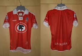 Union La Calera Home Camisa De Futebol 2015 2016 Sponsored By Pf