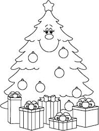 Looking for a christmas stocking colouring page? Christmas Tree With Presents Coloring Page Part 3