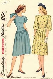 Simplicity 1690 Million Dollar Long Torso Dress Ca 1946 With Images Cocktail Dress Patterns Simplicity Patterns Vintage Vintage Retro Clothing