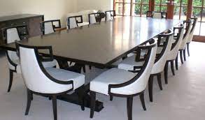 A vintage french provincial style dining set offers white paint decorated chairs having tall pressed caned backs with scroll crest flanked by turned finials surmounting padded seats. 12 Person Dining Table You Ll Love In 2021 Visualhunt