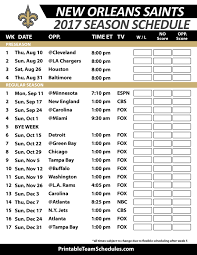 New Orleans Saints Football Schedule 2017 Dallas Cowboys Pittsburgh Steelers Schedule Dallas Cowboys Schedule