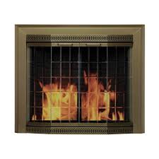 Sold by ludas_mb an ebay marketplace seller. Found It At Wayfair Grandior Bay Fireplace Screen And Bi Fold Track Free Elegant Clear Glass Door Fireplace Doors Glass Fireplace Fireplace Glass Doors