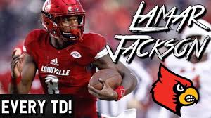 Every Lamar Jackson Touchdown At Louisville All 119 Youtube