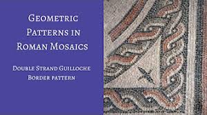 Even mosaic artists appreciate the beauty and elegance of our shana botanical roman mosaic. Roman Geometric Mosaics Youtube