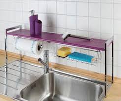 paper towel holder sink shelf