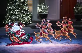 Buy santa sleigh lights and get the best deals at the lowest prices on ebay! Fingerhut Alcove Lighted Holographic Santa Sleigh