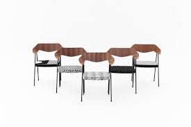The condition is excellent for their age, with just some extremely minor wear here and there. Robin Day S 675 Chair Given Modern Makeovers For Fundraising Auction