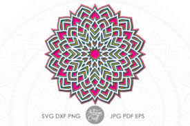 Download Layered Mandala Svg 3d Mandala Svg Graphic By Artisan Craft Svg Creative Fabrica