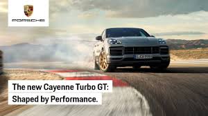 The cayenne turbo gt has all the attributes to be ahead of the game from the start. The New Porsche Cayenne Turbo Gt Youtube