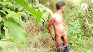 Desi Indian Young Sexy Boy Rohit Hard Cumshot in the Forest: Gay Underwear  Amateur Porn