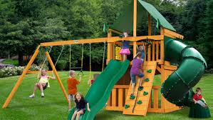 Babies will love the spinning ball toy, clicking caterpillar kids can have a pretend backyard cookout with this outdoor play grill. The 8 Best Swing Sets Of 2020