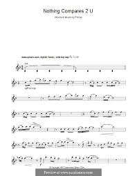 Home pop nothing compares 2 u. Nothing Compares 2 U By Prince Sheet Music On Musicaneo