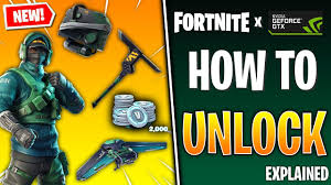 Fortnite free redeem code 2020: How To Unlock Geforce Reflex Bundle In Fortnite Explained Guide Youtube