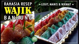 Bolu kukus mocca santan : Resep Wajik Bandung Wajik Kletik Awet Hingga 2 3 Minggu Youtube