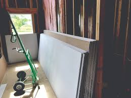 Drywall is usually installed leaving a gap of about 5/8 inch from the floor. Drywall Hanging 101 Jlc Online