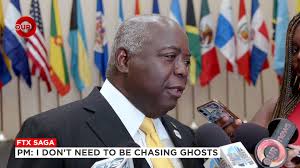 PM: I Don't Need To Be Chasing Ghosts, The nation's leader