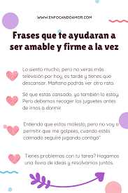 Amabilidad Y Firmeza Educacion Emocional Infantil Educacion Del Bebe Educacion Emocional