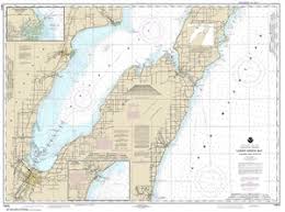 14910 Lower Green Bay Algoma And Oconto Nautical Chart