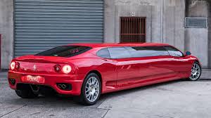 Sale record in moorpark, ca, 93021. This Crazy Ferrari 360 Limo Is Up For Sale For 219k Top Gear
