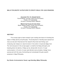 This dynamic and relevant programme will appeal to those interested in deepening their critical understanding and knowledge of educational issues and effective responses in local, national and international contexts, and in their development as a leader in education at all levels. Pdf Malay Philosophy As Features To Create Visual For Logo Branding Muhammad Fauzan Abu Bakar Academia Edu
