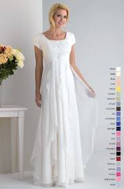 Modest Short Sleeves Empire Waist Chiffon Discount Bridesmaid Dress Wh381 Wh381 Modest Bridesmaid Dresses Empire Waist Wedding Dress Modest Wedding Dresses