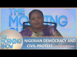 With ezra as a toddler and esther on the way, i'm ready to settle in. Nigerian Democracy And Civil Protest Barr Esther Uzoma Youtube