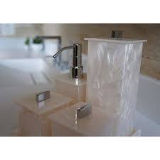 Kit Potes Em Acrilico Para Banheiro Lavabo Madreperola No Submarino Com Banheiro Lavabo Acrilico