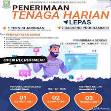 Saat ini dinas pemuda olahraga dan pariwisata kab purbalingga kembali membuka lowongan kerja terbaru pada bulan februari 2021. Lowongan Kerja Dinas Komunikasi Dan Informatika Kabupaten Purbalingga Januari 2021