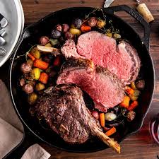 Baked beans are a classic rib side because their tangy tomato base complements most rib rubs. Standing Rib Roast Recipe Prime Rib Recipe The Mom 100