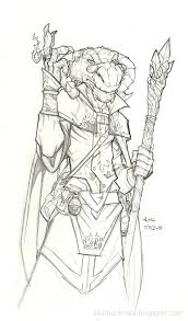 Daily Drawing Tiberius In Pencil By Andrewscottkeller On Deviantart Daily Drawing Dungeons And Dragons Art Critical Role