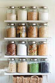 Glass Storage Containers For Kitchen Essentials Diy Kitchen Shelves Kitchen Jars Diy Kitchen Storage