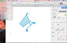 Be careful, though, if you move the mouse while clicking and you have an object selected, you might end up rotating the camera view, too. How To Resize Rotate And Flip Objects In Pages Numbers And Keynote