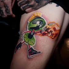 Maybe you would like to learn more about one of these? Marvin Martian Tattoo By C Sergey Shanko New Tattoos