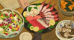 Anime Food Foto Food Illustrations Anime Bento Food