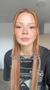 Turning myself into a glass doll 🎀 #makeup #beauty