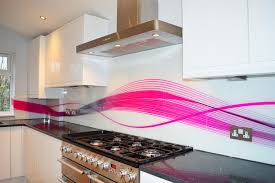 kitchen glass splashbacks & worktops
