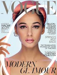 They Tried To Put Me On The Cover Of Vogue Naomi Scott Covers British Vogue April 2019 By Nick Knight En 2020 Naomi Scott Vogue Uk Couvertures Du Magazine Vogue