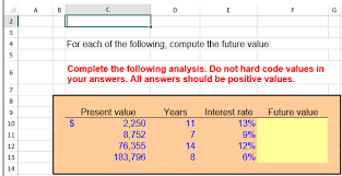 Future value (fv) is the value of a current asset at some point in the future based on an assumed growth rate. For Each Of The Following Compute The Future Value Chegg Com