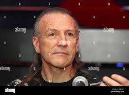 December 06,2011. Pictured: Mark Farner, former lead singer and lead  guitarist for Grand Funk Railroad band, at the opening of International  Centre of Modern Music in St.Petersburg,Russia Stock Photo