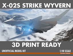 X 02S Strike Wyvern Scale Model 3D model 3D printable | CGTrader