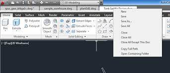 Add almost any autocad command located in the ribbon quickly to the quick access toolbar with a right click of the mouse. New Drawing Tabs App For Autocad 2013 Between The Lines