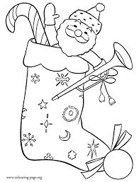 Printable christmas stocking coloring sheet. Printable Christmas Stocking Coloring Pages Coloring Home