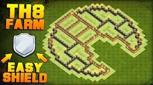 The town hall upgrade till the 8th level costs 2,000,000 gold coins and will take 8 days. Clash Of Clans How To 3 Star Gamedicehd Th8 Base Popular Base Clashtrack Com