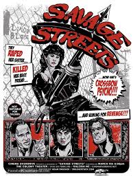 Savage Streets (1984) movie poster