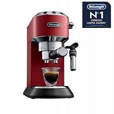 Coffee machine delonghi dedica 15 bar. Delonghi 132106169 Delonghi Ec685 R Dedica 15 Bar Pump Espresso Machine Coffee Maker Red 220 Volts Not For Usa European Cord