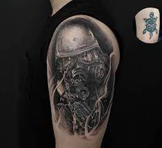 The instruction is attached to the mask upon receipt. 15 Top Gas Mask Tattoo Design Ideas For Girls And Men In 2020