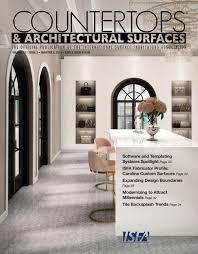 The brick pattern in this. Isfa S Countertops Architectural Surfaces Vol 12 Issue 3 Q3 2019 By The International Surface Fabricators Association Isfa Issuu