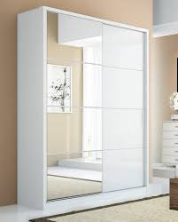 Manhattan Comfort Bellevue 2 Door Double Hanging Closet Wardrobe Design Bedroom Wardrobe Doors Modern Armoire